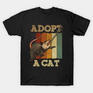 ADOPT A CAT VINTAGE T-Shirt